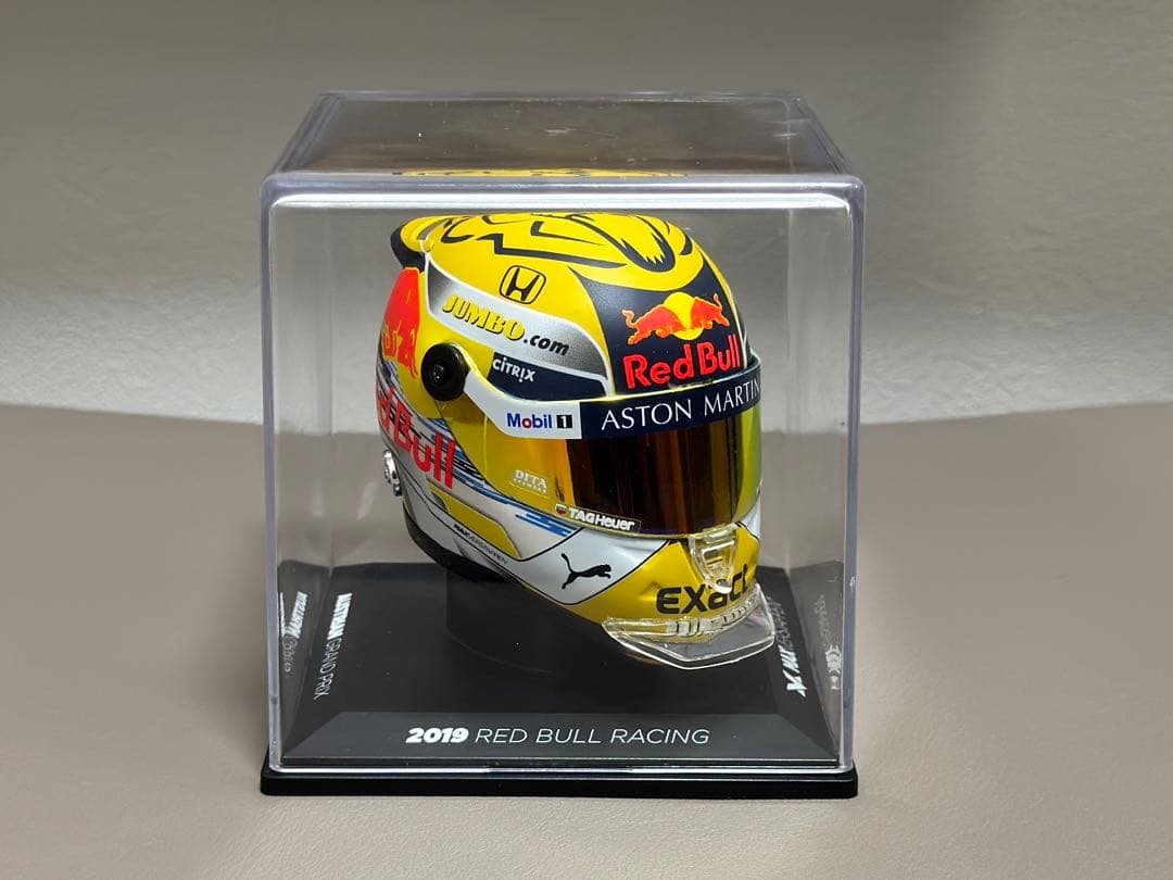 【qhmirai】M.フェルスタッペン ヘルメット2個セット1/4スケール