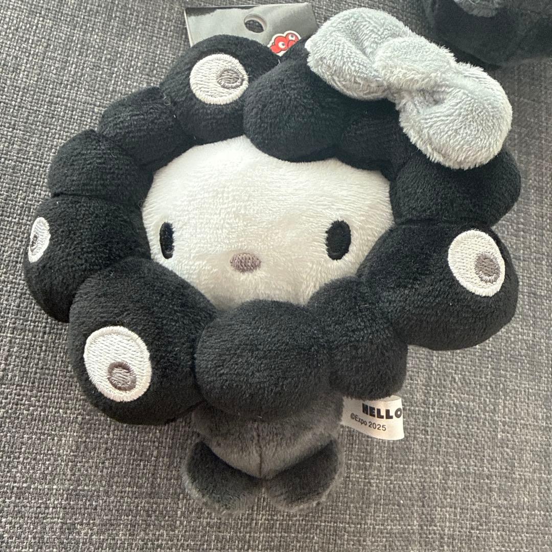 黒ミャクミャクサンリオキティクロミポムポムプリン3体セット