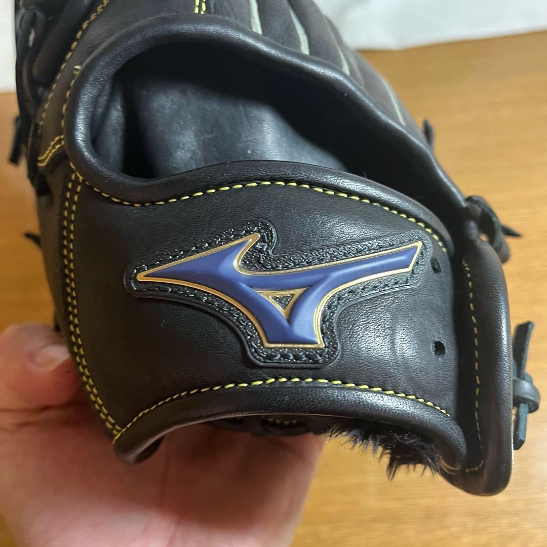 Mizunoセレクト9 ソフトプラス ブラック 軟式グローブ 左投げ 外野 美品