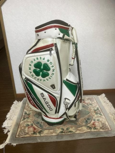 再値下げ！BALDO バルド キャディバッグ トリコロールカラー
