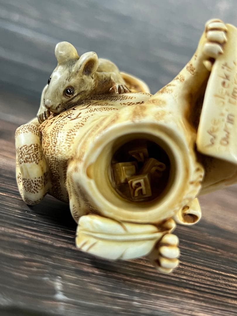 貴重　Poet's Party デビッド・ローレンス　置物　オブジェ　猫　鼠