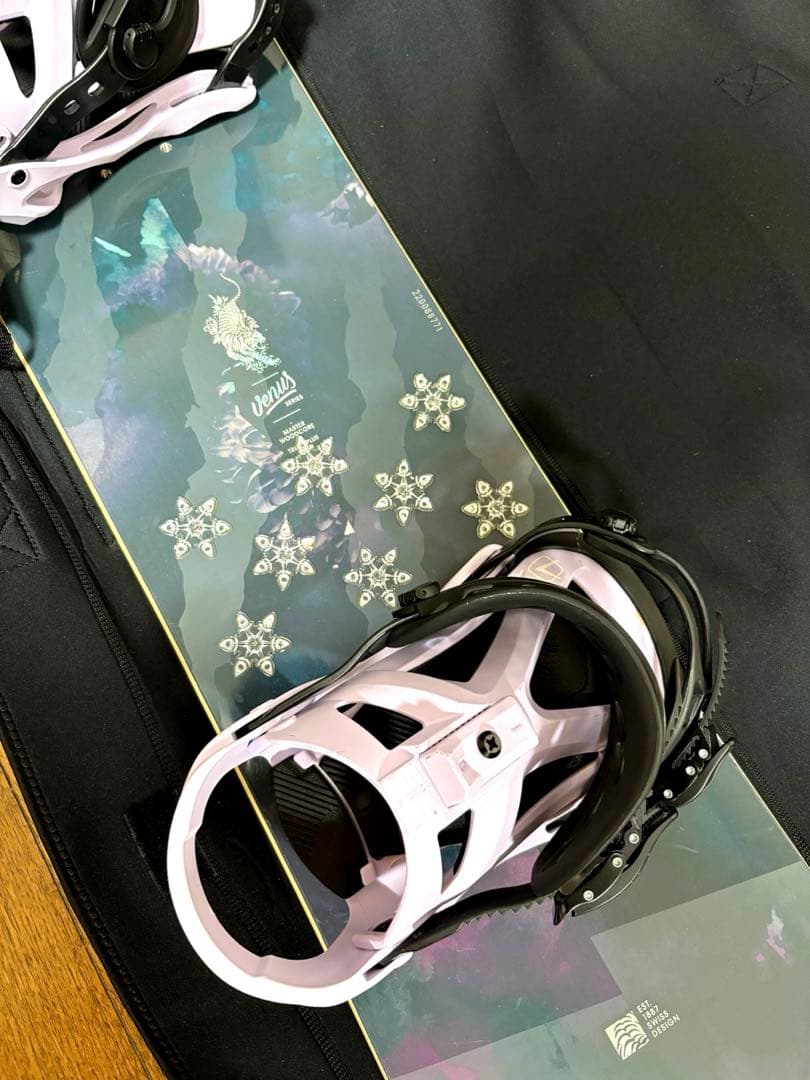 NIDECKER VENUS 139 スノーボード ビンディングセット