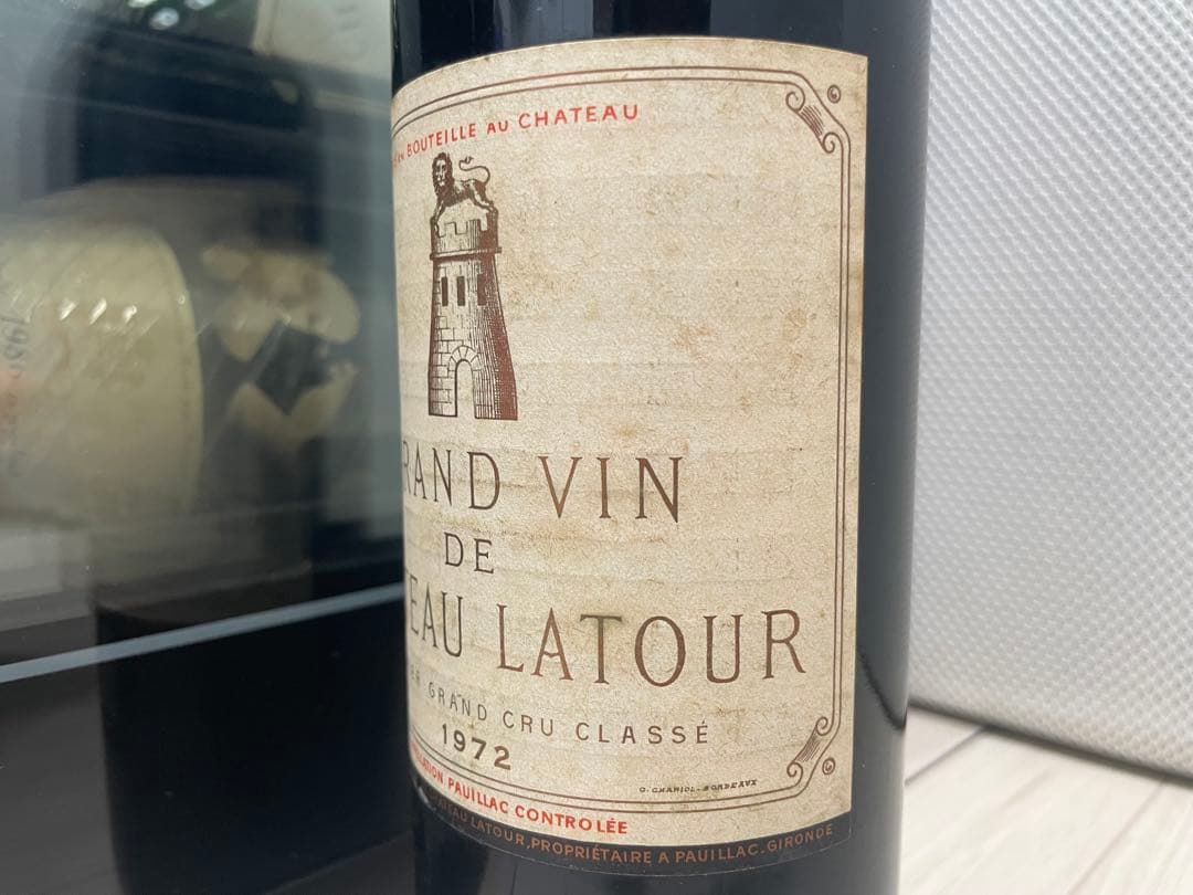NR 【セラー保管】 シャトー・ラトゥール 1972