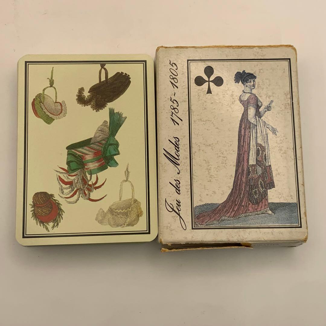 ラモード　イラスト　ファッションプレート　まとめ　パリ装飾美術館　トランプ　付