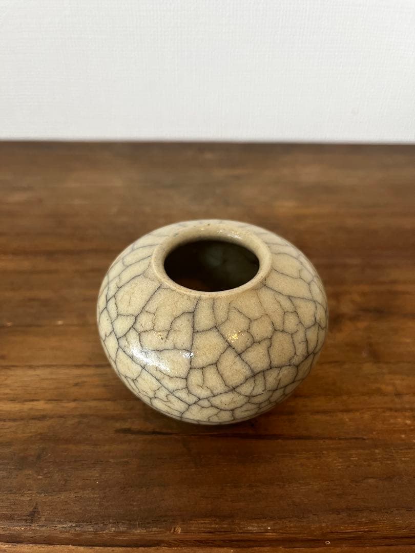 明時代　哥釉水盂