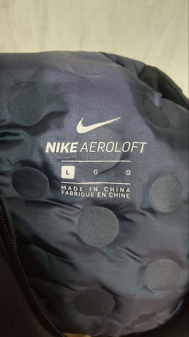 Nike AERLOFT ベスト Lサイズ ネイビー