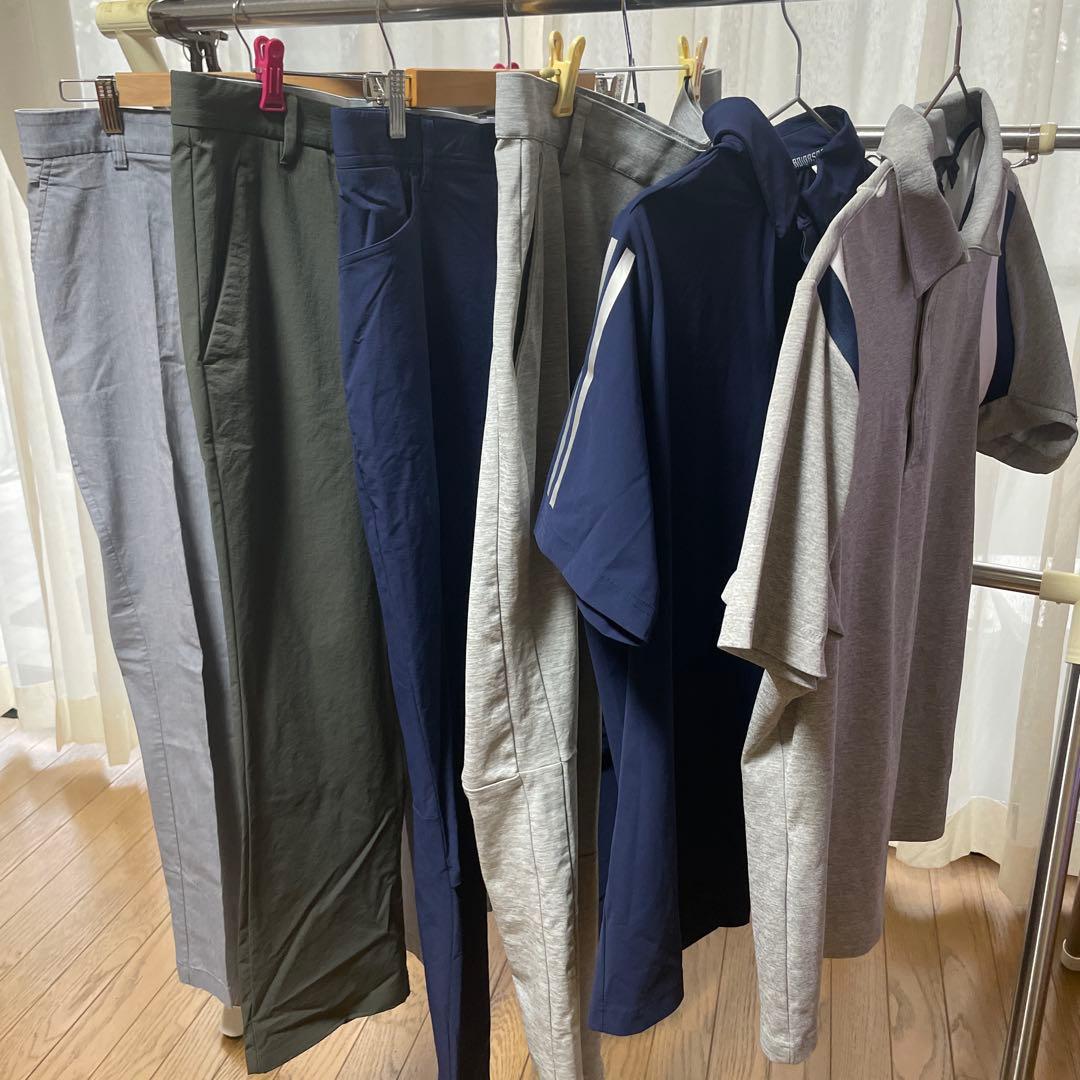 Callaway & adidas ポロシャツとパンツセット　計6枚セット