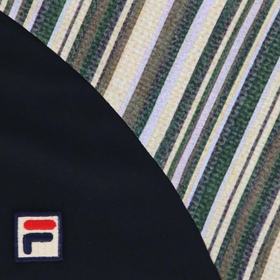 FILA フィラ テニスウェア 半袖Tシャツ VM5620ブラック メンズM新品