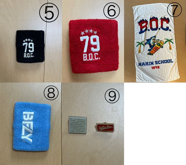 BUMP OF CHICKEN グッズ(シャツ、リストバンド、タオル、バッジ)