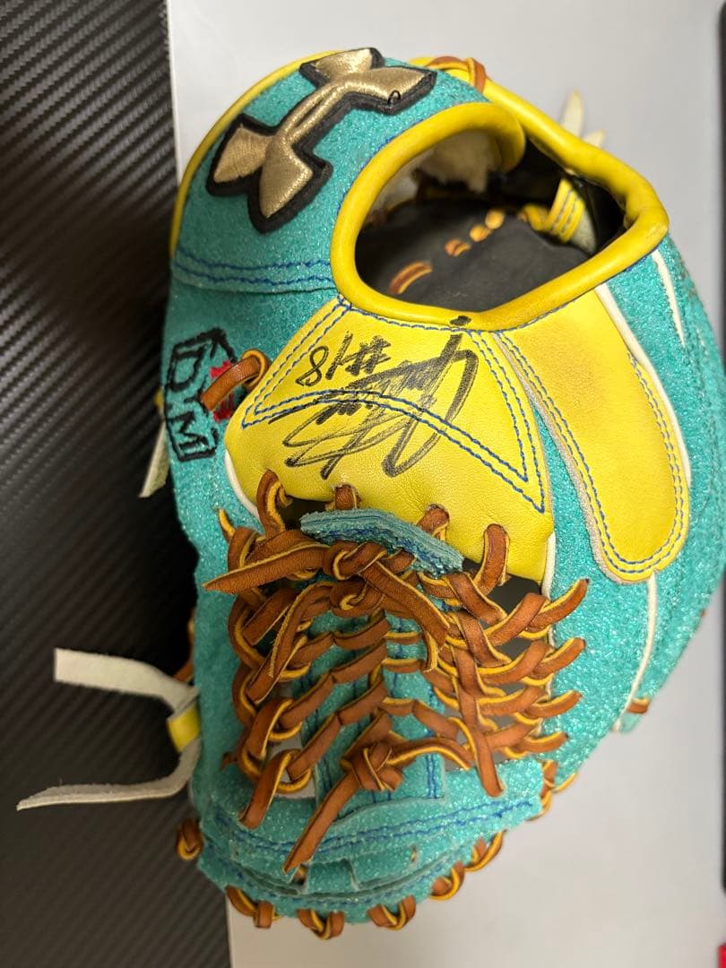 松坂大輔選手使用サイン入り 硬式野球グローブ SH18133 日本製　プロ支給品