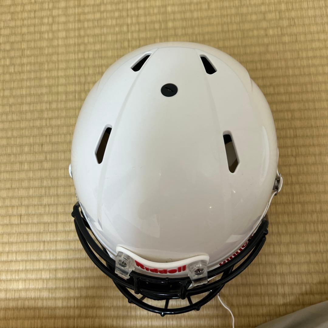 Riddell アメリカンフットボールヘルメット ホワイト