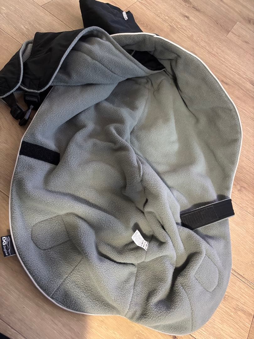 DG Dog Gear outdoorウォームコートWP ブラック黒 M03