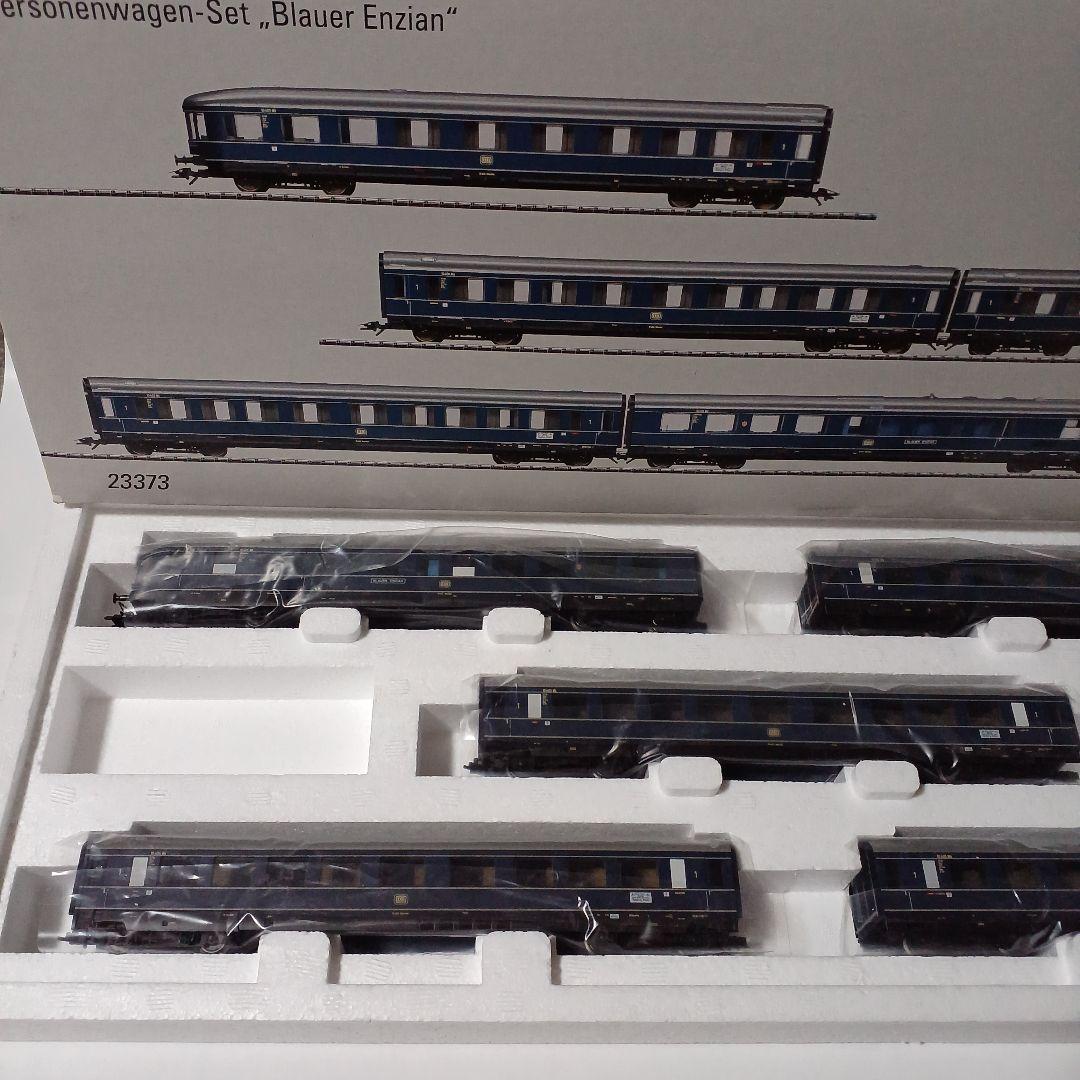 TRIX DB Blauer Enzian 青りんどう号 ５両セット 23373