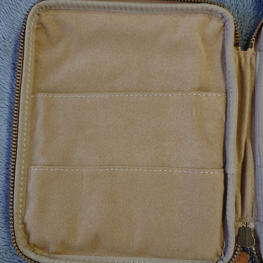 &Lieba アンドリーベ 文具ポーチ 栃木レザー