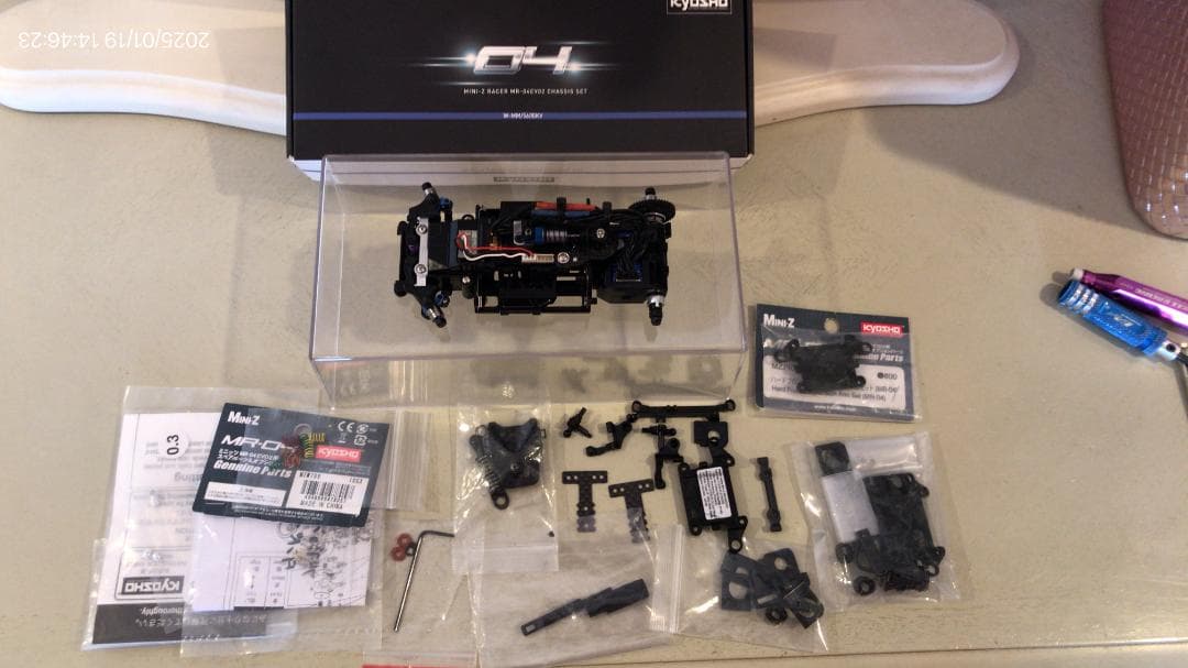 ミニッツ　MR-04EVO2　5600KV　フルオプション3万円弱付き