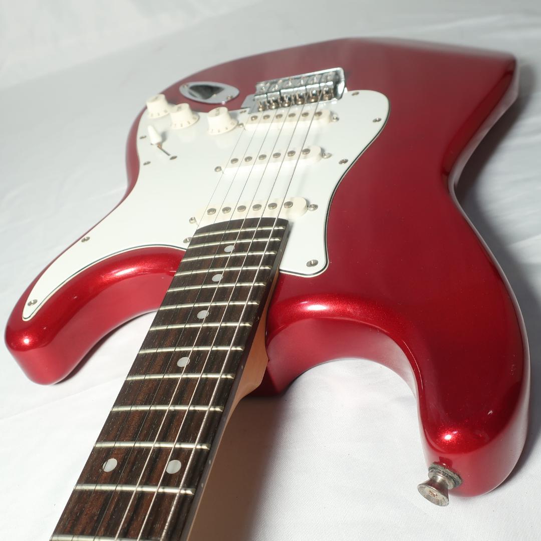 美品 Photogenic エレキギター ケース付 ストラトタイプ レッド