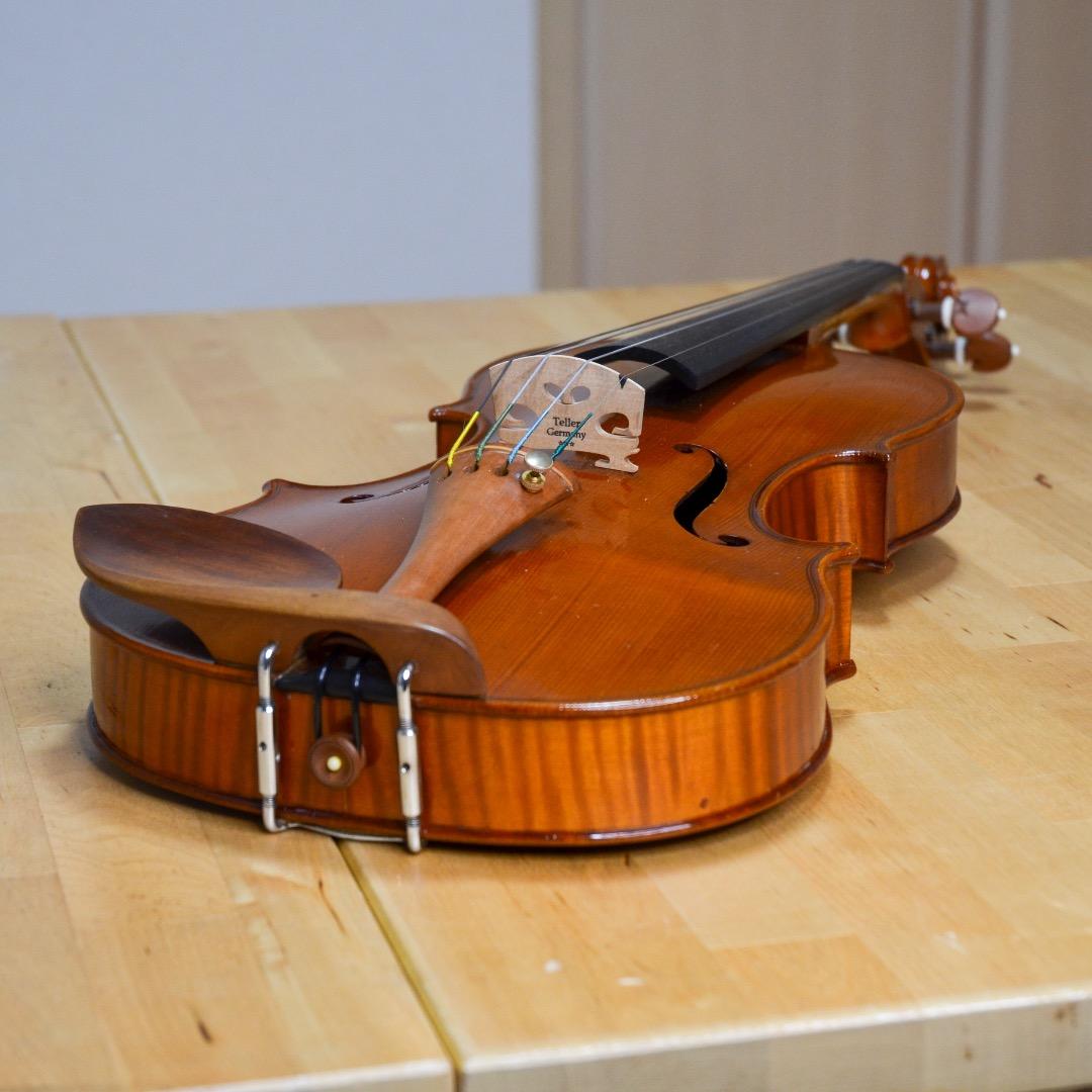 個人オーダーメイド Violin 虎杢目 フルサイズ【美品・良品】