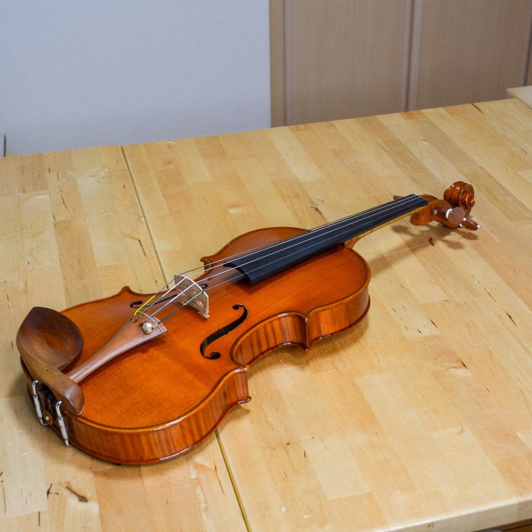 個人オーダーメイド Violin 虎杢目 フルサイズ【美品・良品】