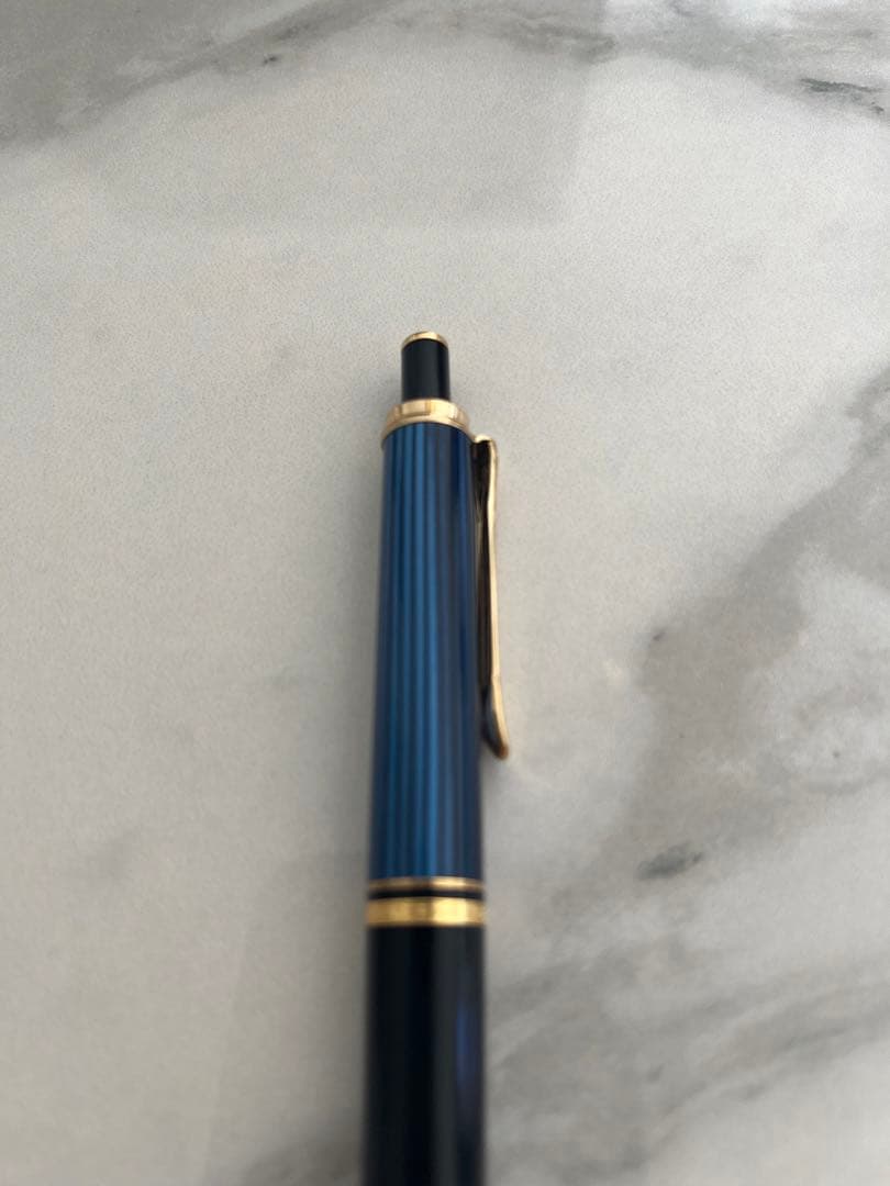 ★ペリカン ボールペン スーベレーン K400 ブルーストライプ ★現状品★