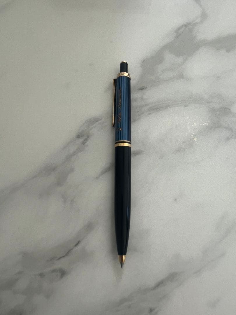 ★ペリカン ボールペン スーベレーン K400 ブルーストライプ ★現状品★