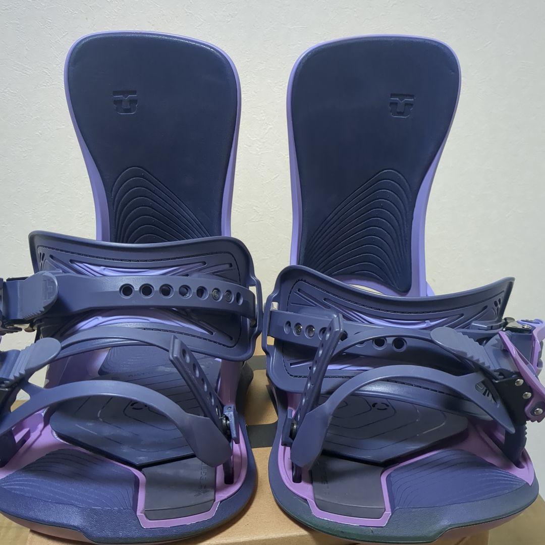 UNION ULTRA スノーボードビンディング S パープル