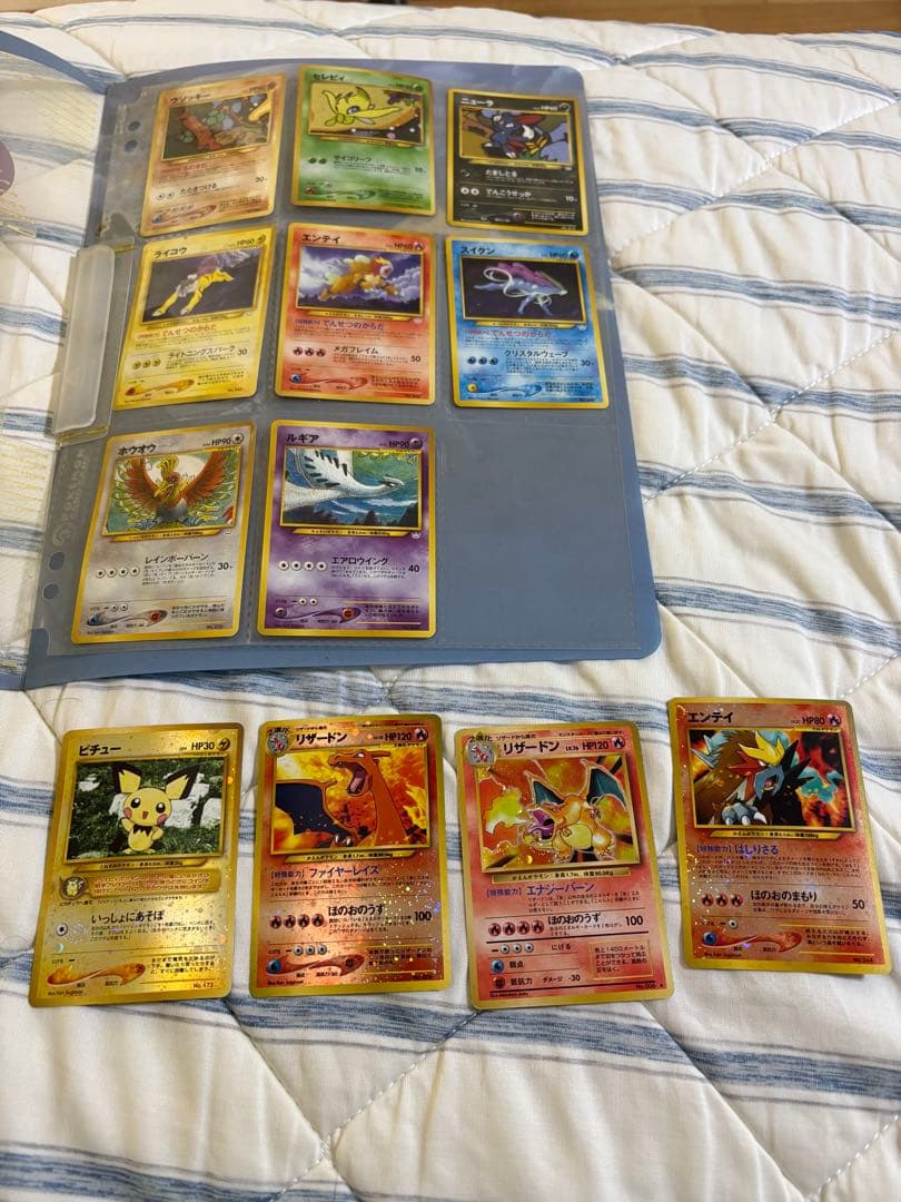 【旧裏】ポケモンカード neo プレミアムファイル3 ＋かえんリザードン　その他