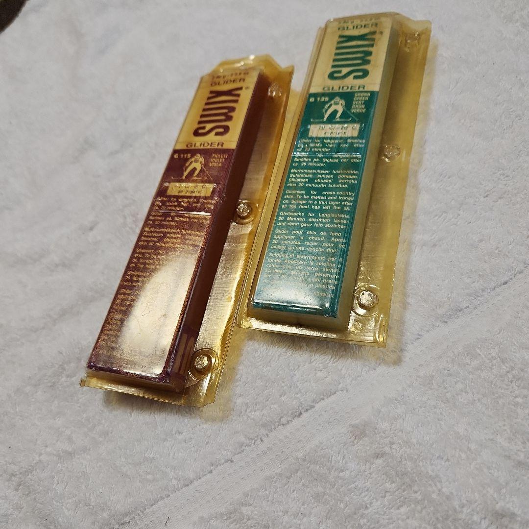 スキー用グライダーとワックスセット