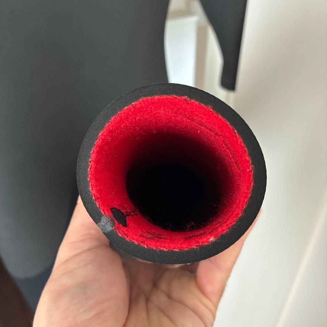 mellow フルスーツ グレー・ブラック　175/70