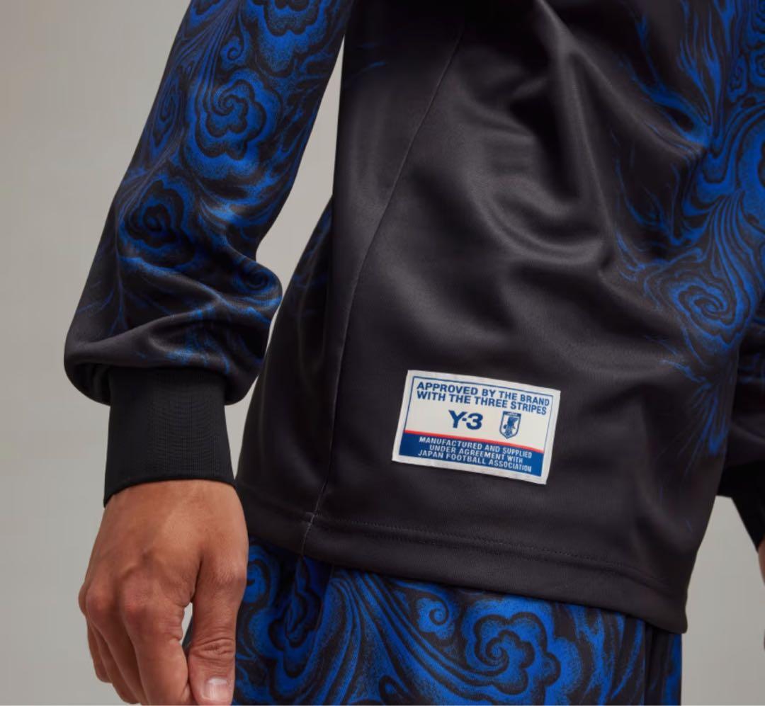 Y-3 サッカー日本代表 CW 長袖Tシャツ Lサイズ　ヨージヤマモト
