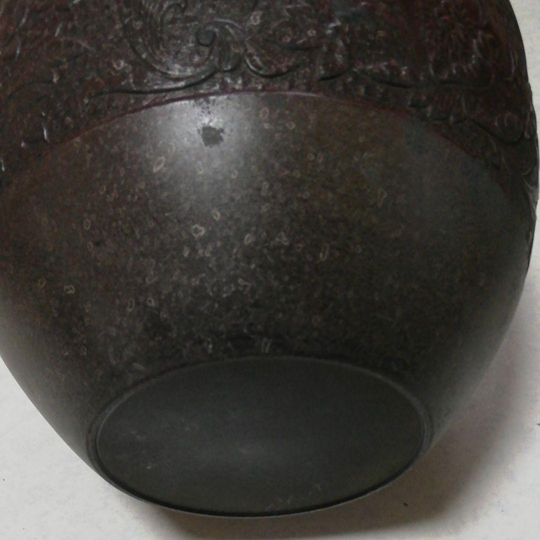 花瓶 備前焼、?、置物、ニャン、