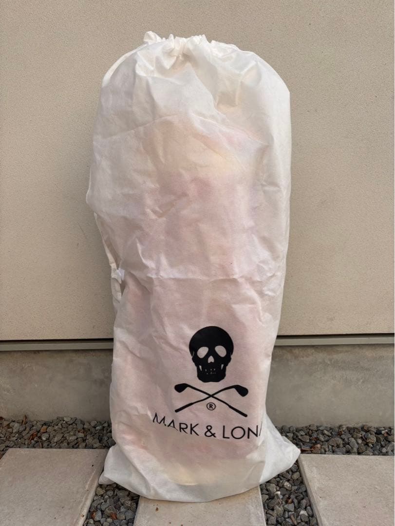 希少MARK&LONA マーク＆ロナ ３点式スタンドスカルカモ キャディバッグ