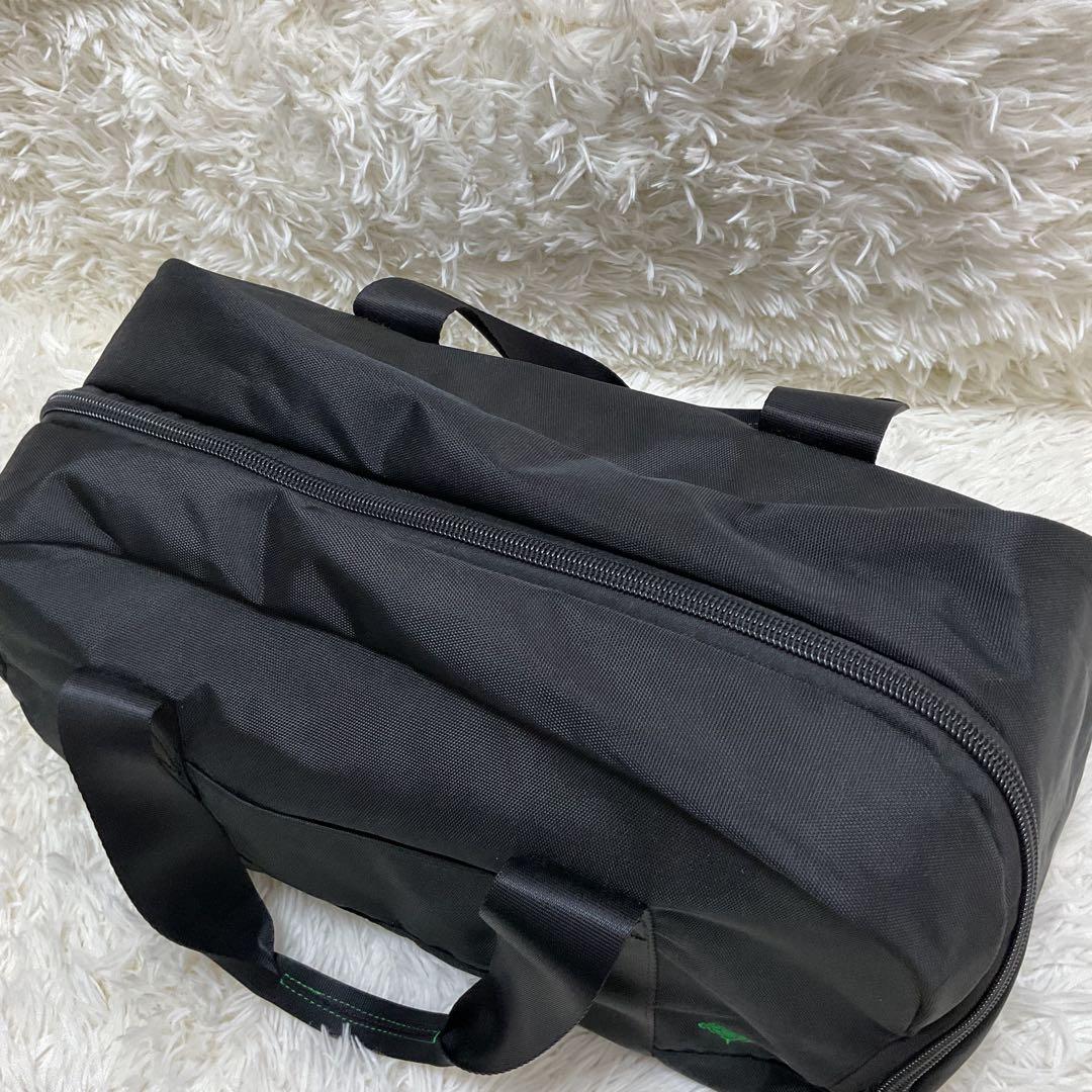 BEAMS GOLF ボストンバッグ シューズケース付 ブラック