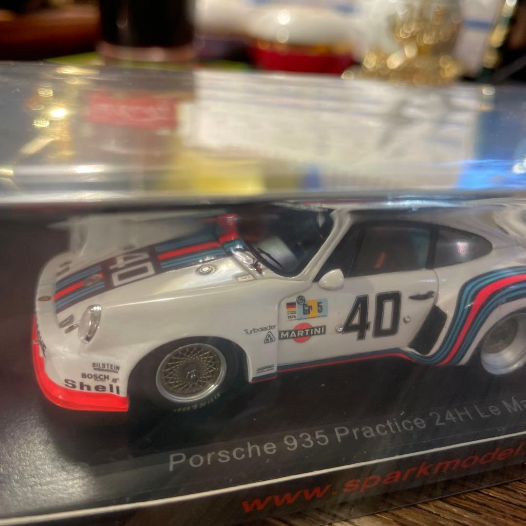 絶版　1/43 スパーク　マルティニ　ポルシェ　935 ルマン24時　1976