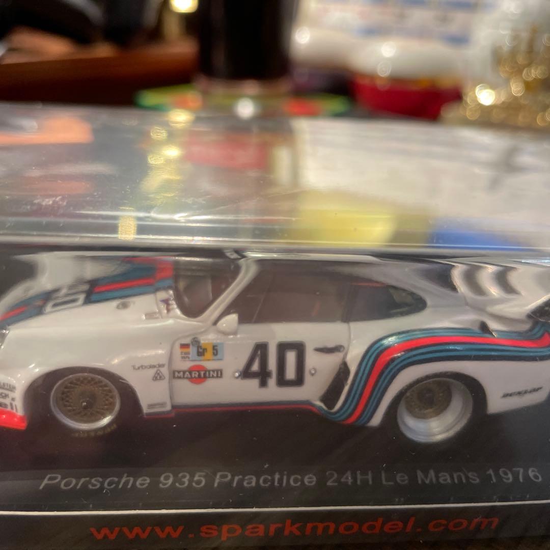 絶版　1/43 スパーク　マルティニ　ポルシェ　935 ルマン24時　1976