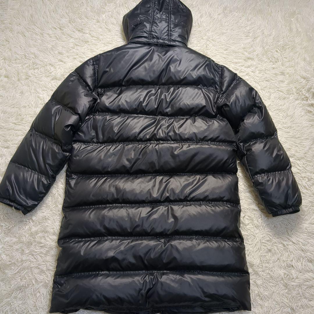 【NIKE✨ダウン✨XL】ベンチコート 肉厚 ブラック 防寒 フード