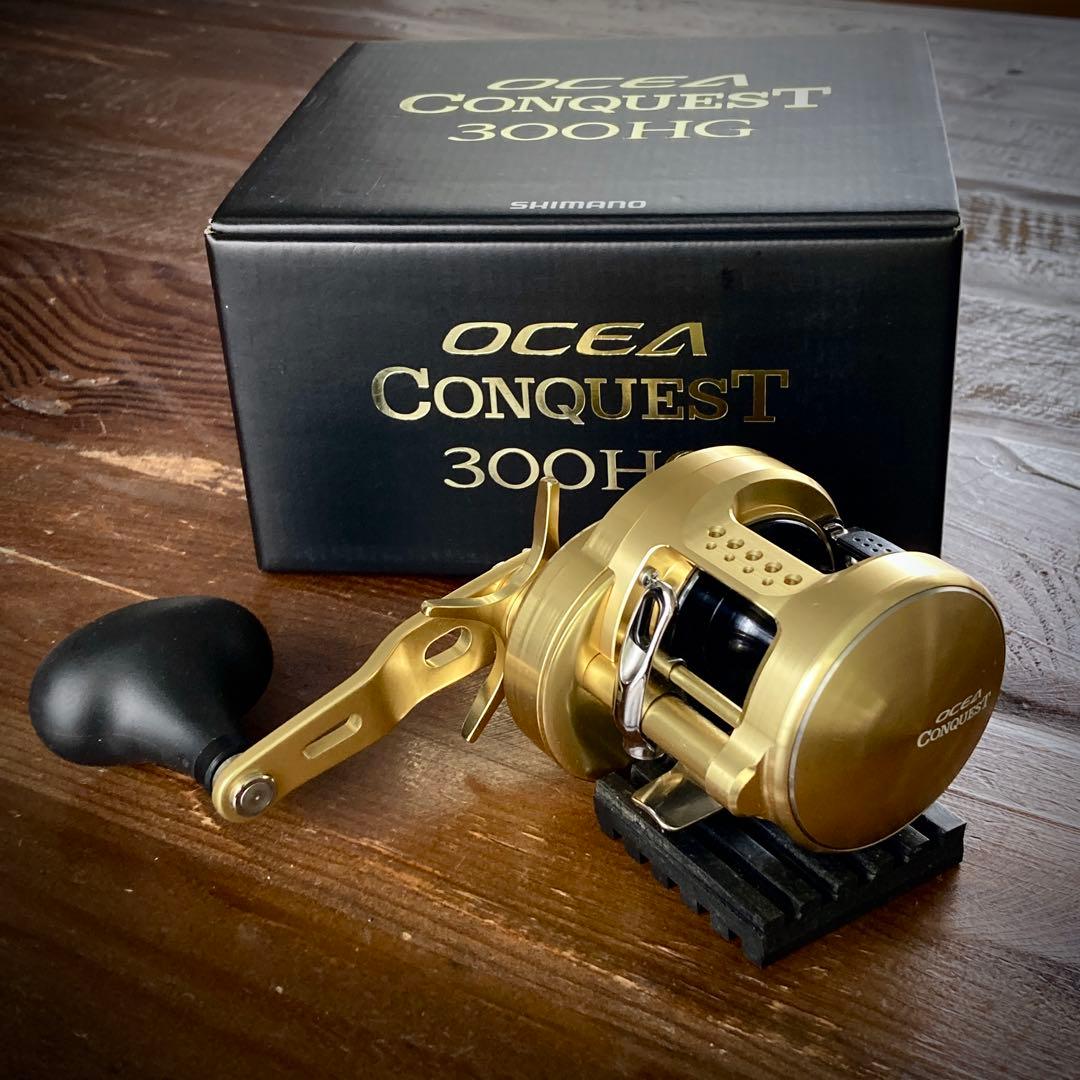 15 シマノ オシアコンクエスト300HG 右 未使用