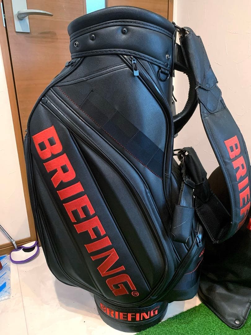 希少　ブリーフィング　briefing キャディバッグ　CR-3
