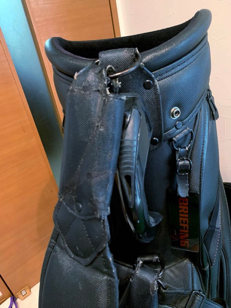 希少　ブリーフィング　briefing キャディバッグ　CR-3