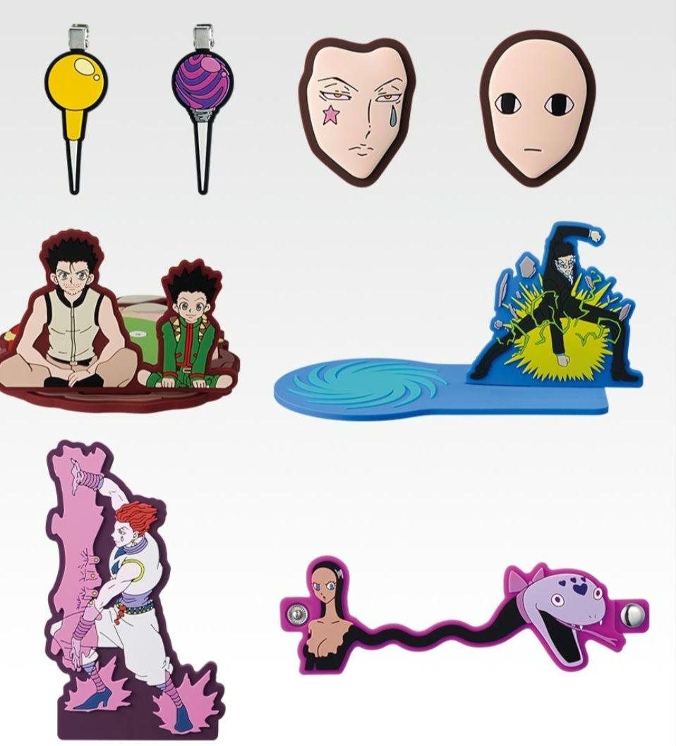 人気ハンターハンター　一番くじ　イルミパリストンレオリオジンJ賞、K賞、L賞