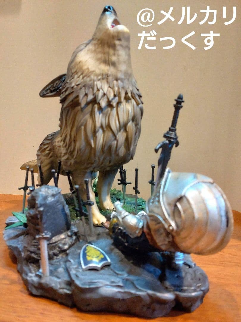 DARK SOULS 灰色の大狼シフ SD フィギュア 約22cm