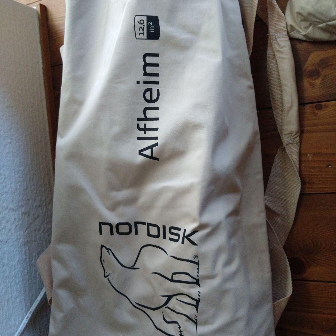 アルフェイム12.6テント、フロアマット　カリダイアモンドタープセット