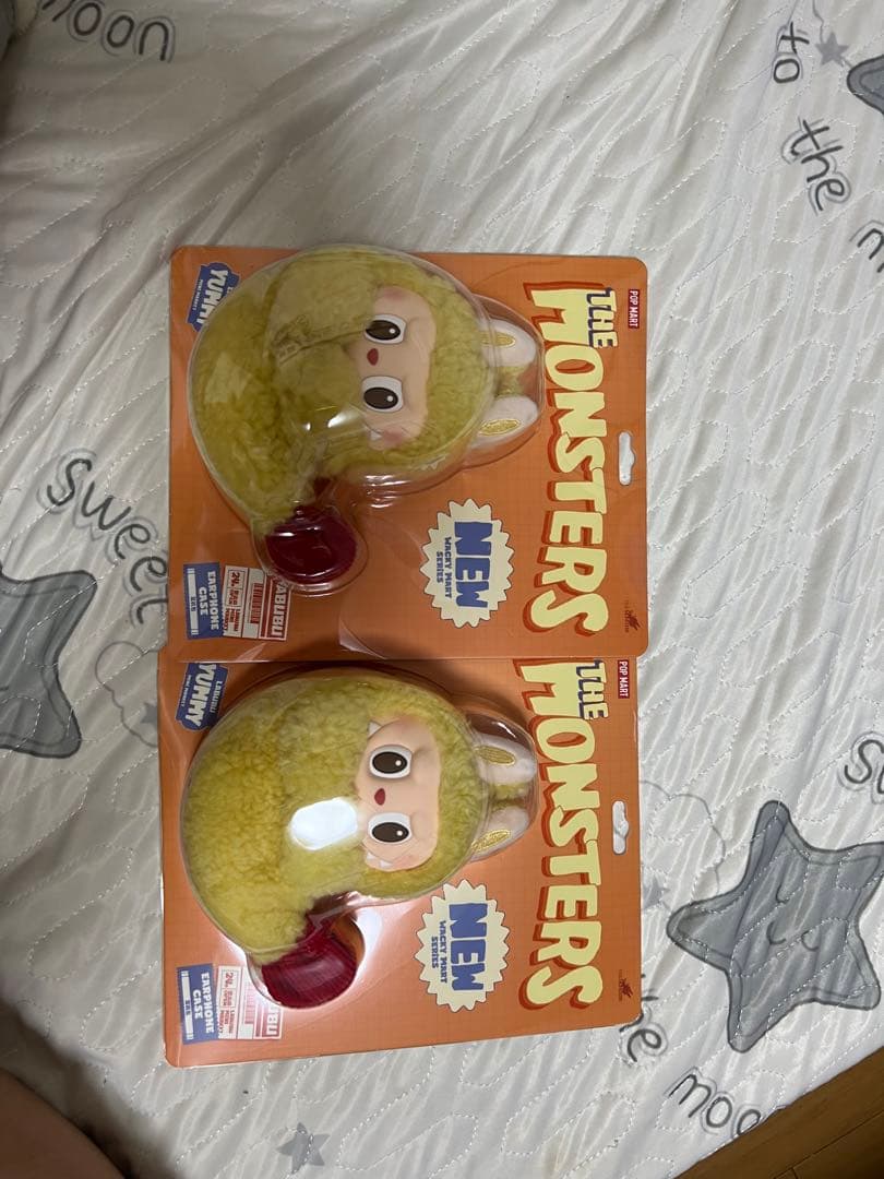 正規品 POPMART LABUBU イヤホンケース ラブブ エビフライ 2点