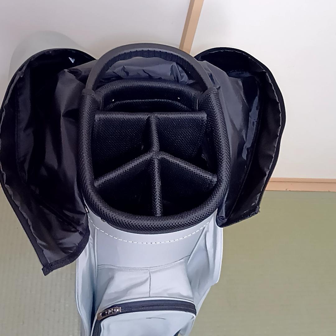 MIZUNO BR-X キャディバッグ 9.5インチ5分割 グレー