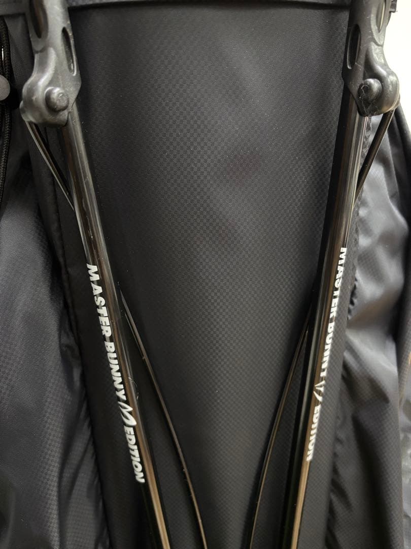 マスターバニー パーリーゲイツ 超軽量！キャディバッグ ブラック スタンド