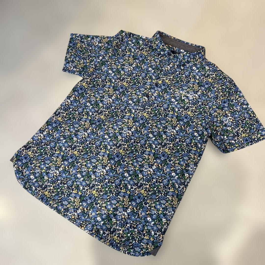 超美✨LL3枚セット　キャロウェイ半袖　花柄　白シャツ　シャドーモザイク　ポロ