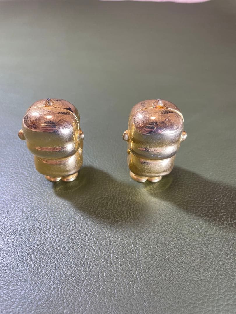 希少　おぼっちゃまくん　黄金像2体セット　小林よしのり