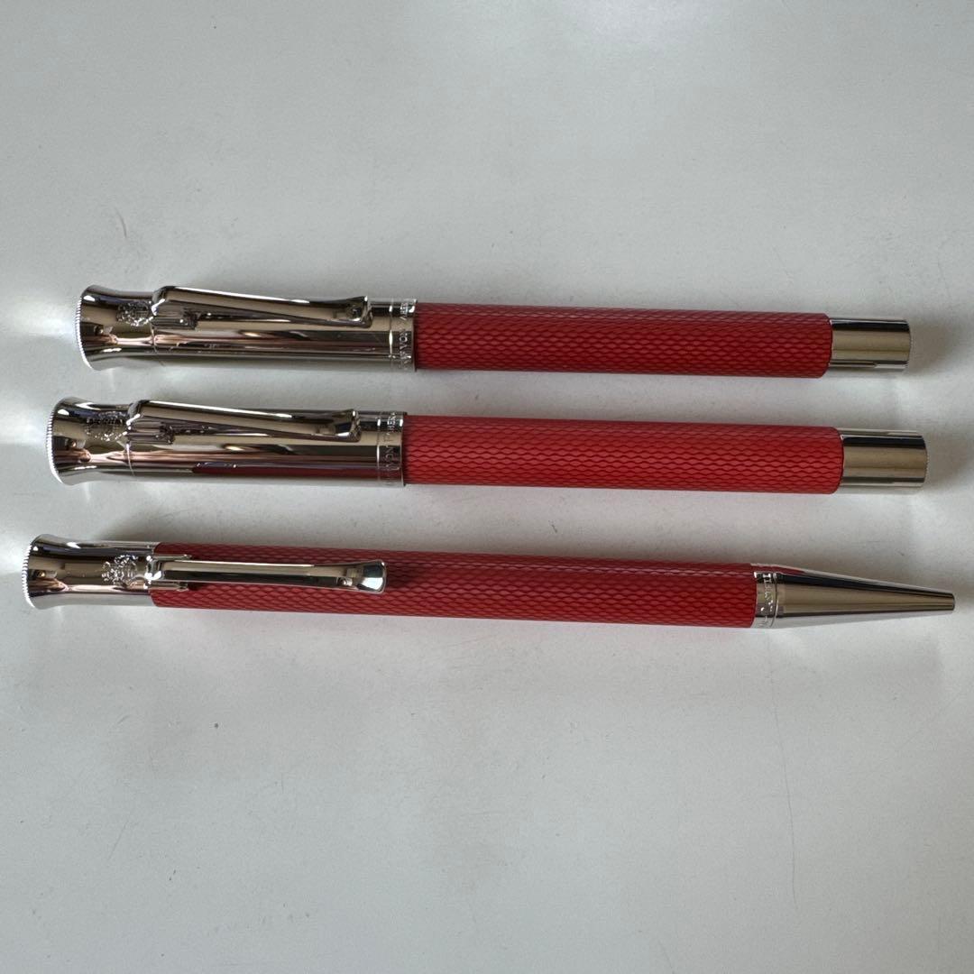 ファーバーカステル 伯爵コレクション 万年筆ローラー•ボールペン ギロシェ旧ロゴ