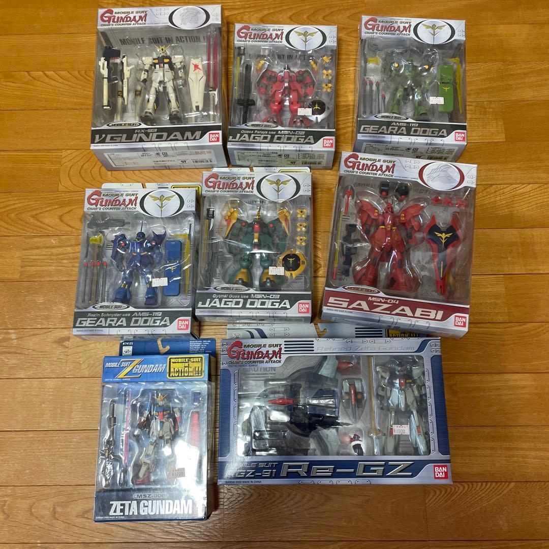 MIA モビルスーツインアクション 機動戦士ガンダム 8体セット