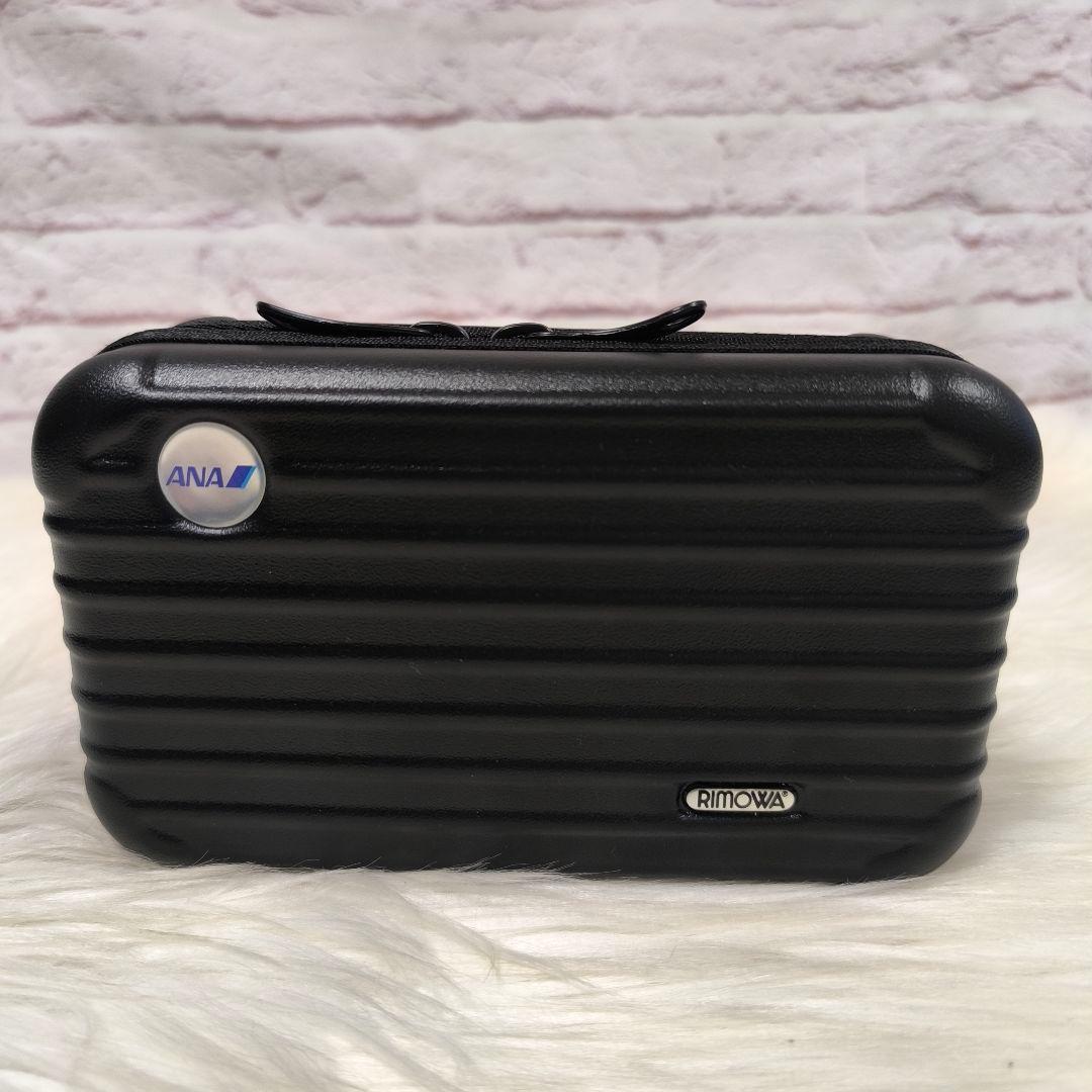 ANA x RIMOWA トラベルポーチ ファーストクラスアメニティ　 ブラック