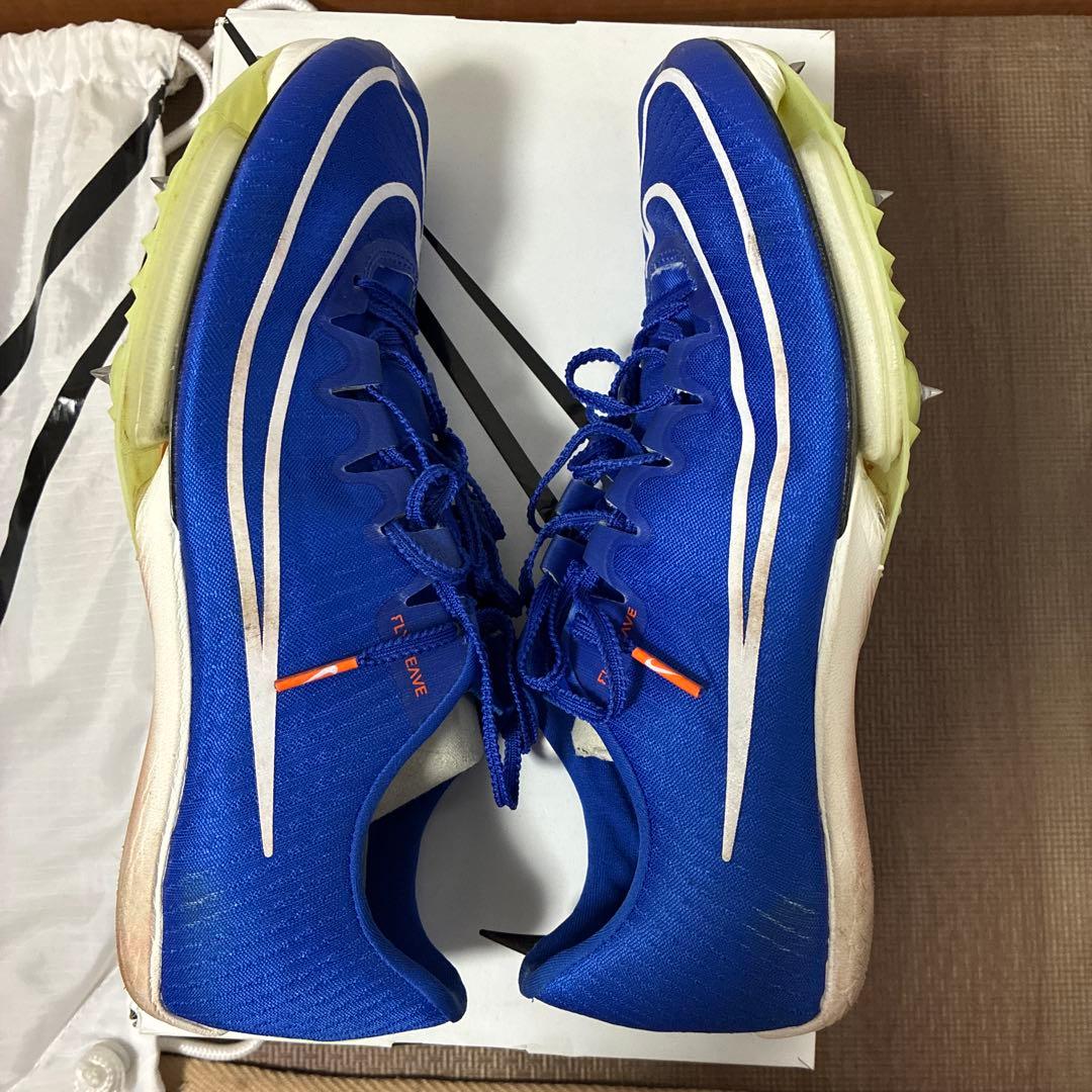 Nike Zoom 青 スパイクシューズ 収納袋付き